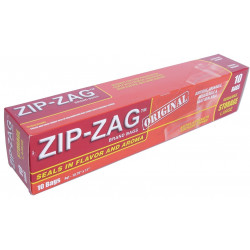 PACK DE 10 ZIP ZAG BAG 43...