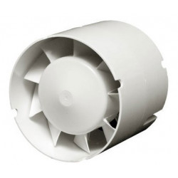 Extracteur Axial de Gaine DOSPEL diam. 125 mm Débit 185 m3/h