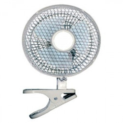  Ventilateur à Pince / Clips - diam. 15 cm - 100 m3 / h