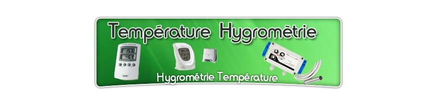 Thermomètre Hygromètre Digital -  Contrôle Température - Humidité